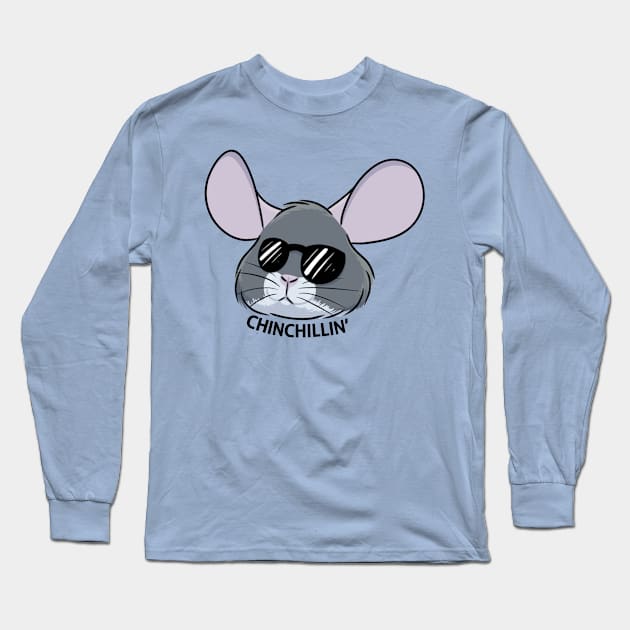 Chinchillin' Long Sleeve T-Shirt by DeguArts